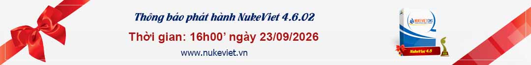 Phát hành NukeViet 23.09.2026